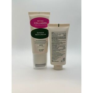CKD Retino Collagen Small Molecule 300 Guasha Neck Cream Set with Refill 100ml